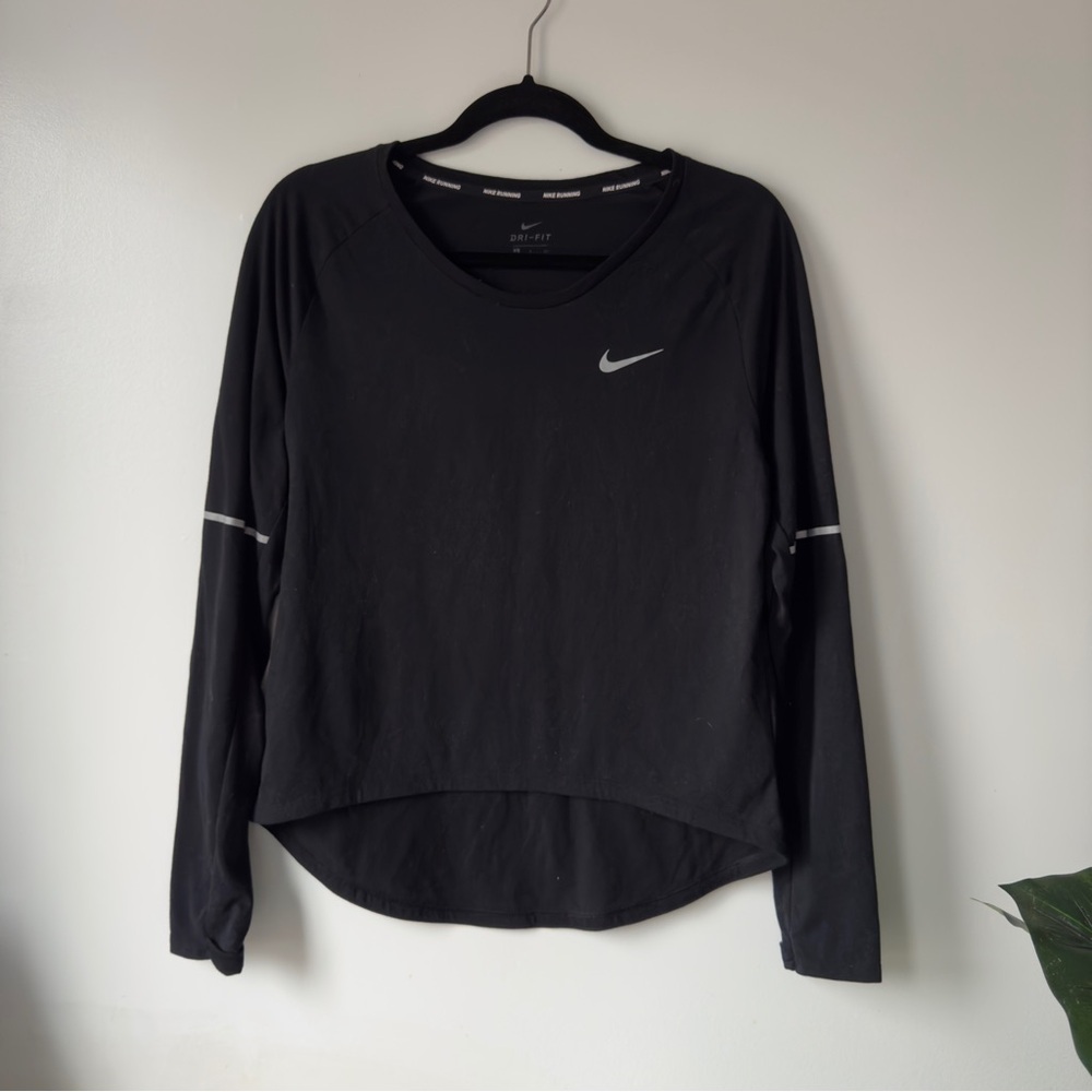Nike Women's Black Long Sleeve Top